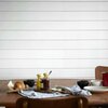 Timeline Shiplap 5.5 in. x 72 in. Engineered Wood Wall Paneling, Classic White 952